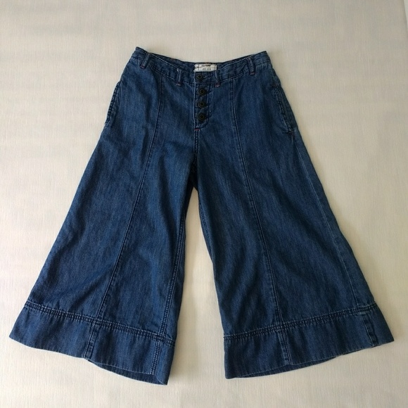 Free People Denim - Free People Gaucho Jeans